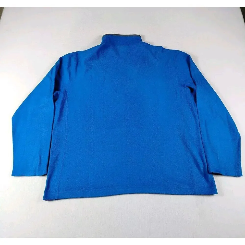 The North Face 1/4 Zip Mens Large Blue Gorpcore Outdoors Hiking Fishing Campcore